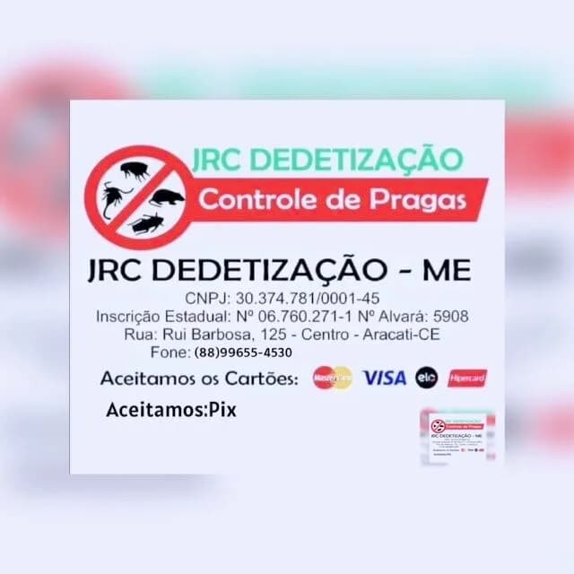 Aracati Ceará Dedetização 
