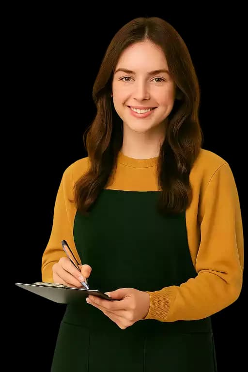 Profissional indicando o botão de criar perfil na Tonomo