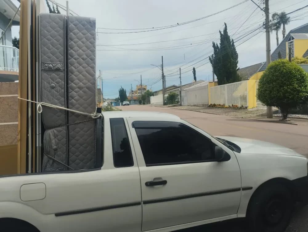 Fretista Pequenos Fretes Caminhonete Saveiro 8 Anos no Mercado