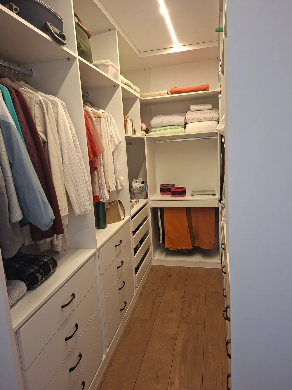 Closet organizado