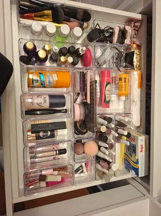 Organização de maquiagem